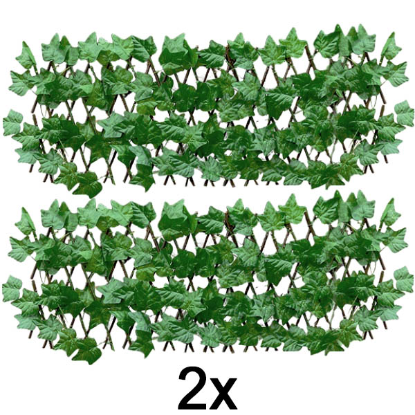 2x Dekoratív és praktikus kerítés teraszra és kertbe | GREENFENCE