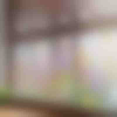 Élénk virágmintás ablakmatrica | FLORASTIK